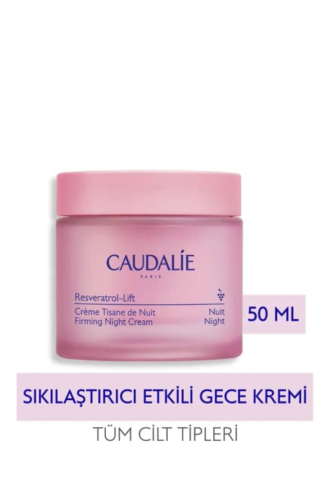 کرم شب لیفت و سفت‌کننده Caudalie Resveratrol-Lift 50ml
