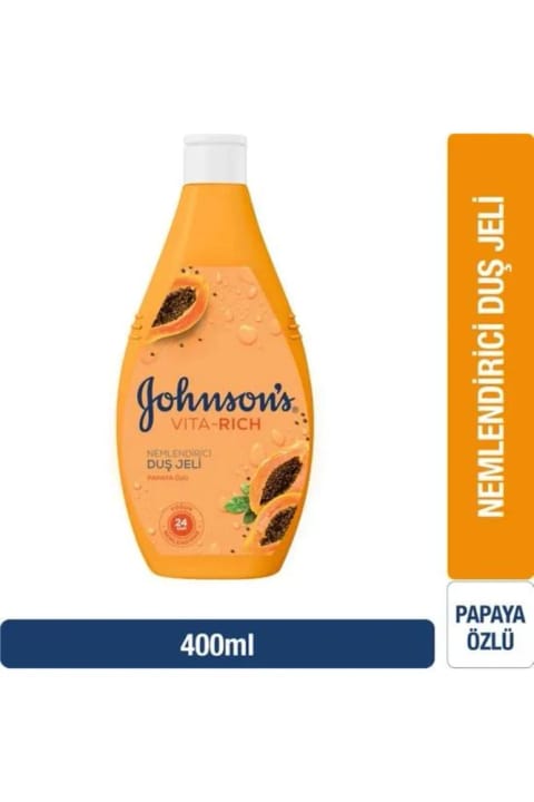 Johnson's Vita-Rich مرطوبکننده شاور ژل 400 میلیلیتری