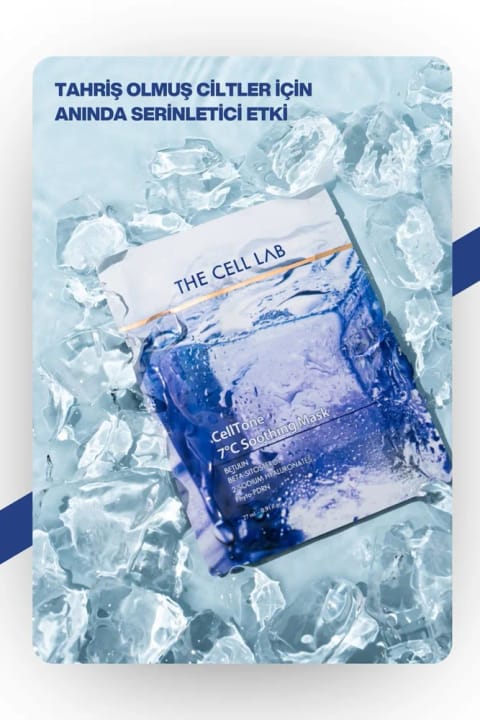 The Cell Lab ماسک آرامبخش و مرطوبکننده ضد قرمزی و حساسیت صورت