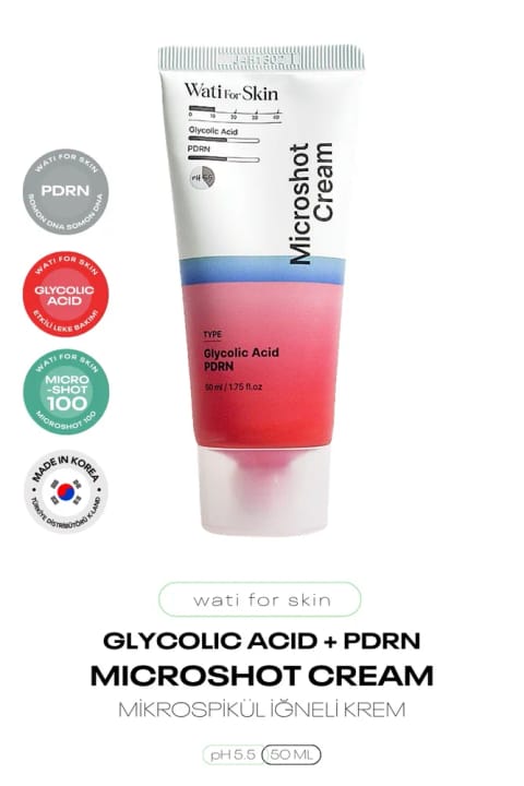 wati for skin میکرو اسپیکول با گلیکولیک اسید و PDRN