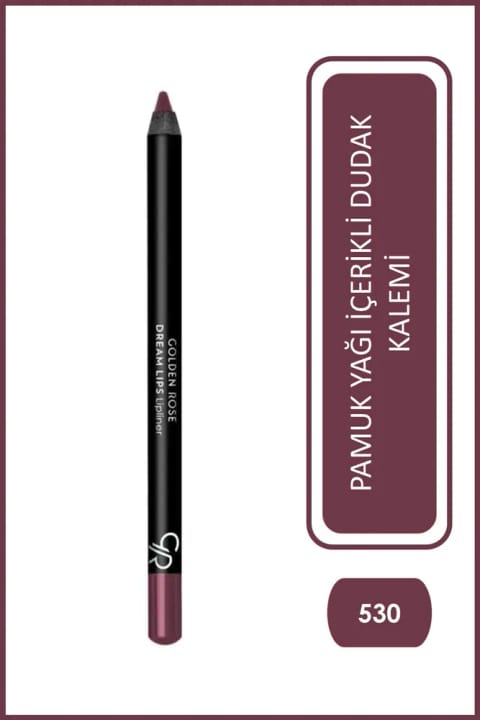 Golden Rose Dream Lips Lipliner 530 (حاوی روغن پنبه دانه) 1.6 گرم
