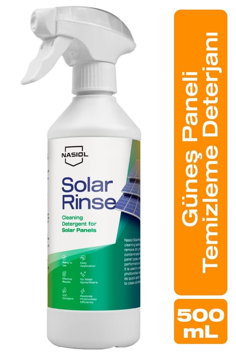 شوینده پاک‌کننده پنل خورشیدی Nasiol SolarRinse - 500ml