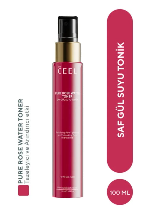 تونر گل سرخ خالص سفتکننده منافذ The Ceel 100 میل