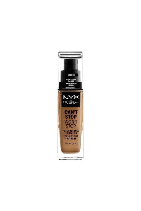 NYX Professional Makeup فونداسیون Can't Stop Won't Stop با پوشش کامل