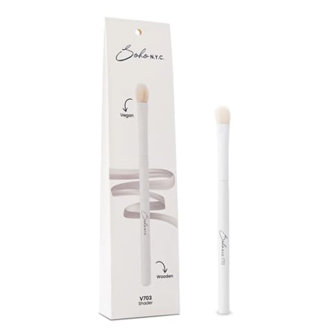 Soho N.Y.C. برس آرایشی وگان تخت مخروطی سایهزن V703