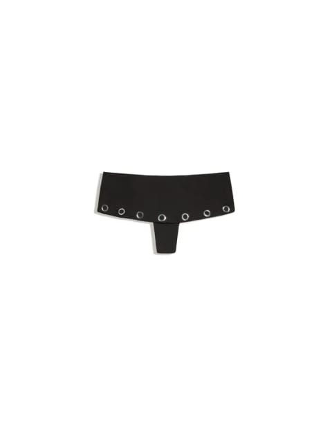 شلوار بیکینی فریلدار با جزئیات eyelet