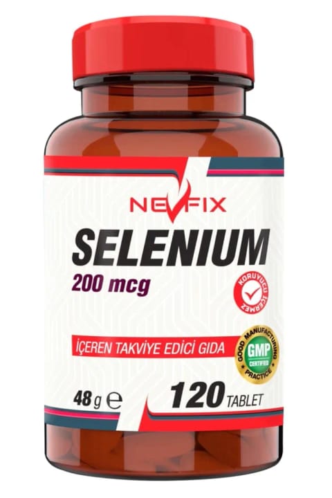 نوفیکس سلنیوم ۲۰۰ میکروگرم ۱۲۰ عدد قرص Selenium