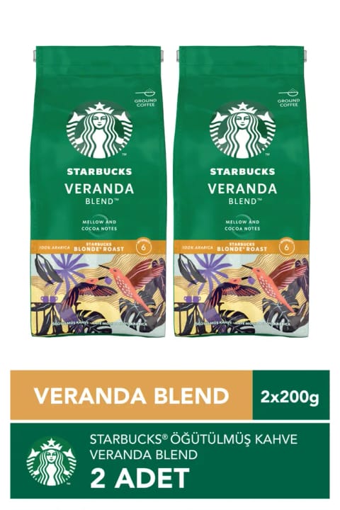 Starbucks Veranda Blend قهوه آسیابشده 2x200g