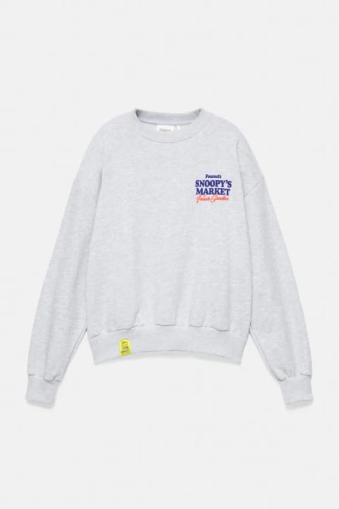 Snoopy یقه گرد سویشرت