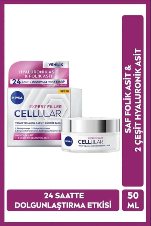 NIVEA Expert Filler ضد پیری روزانه 50ml با SPF30