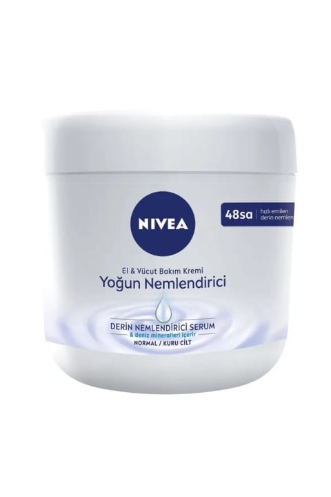 NIVEA کرم مرطوبکننده شدید دست و بدن 400ml، مخصوص پوست معمولی و خشک