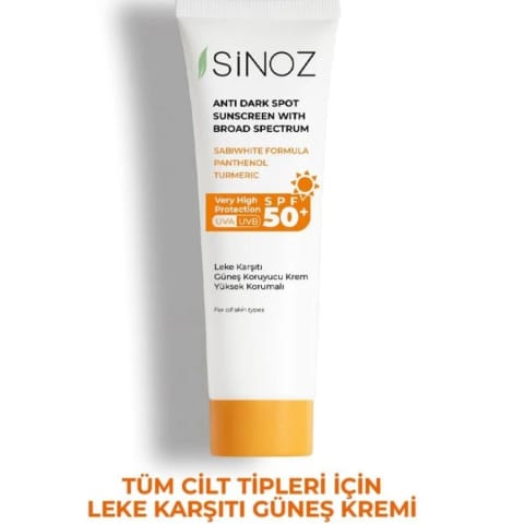 کرم ضدلک صورت سینوز SPF 50+ ضدآفتاب ۵۰ میلی‌لیتری