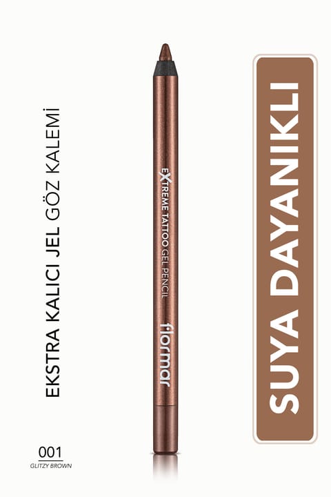 Flormar Extreme Tattoo Gel Pencil خط چشم ژلهای دائمی و درخشان (رنگ مسی)