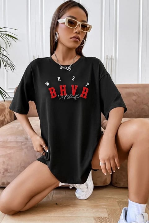 تیشرت چاپی Bhvr یونیسکس uyguntarz
