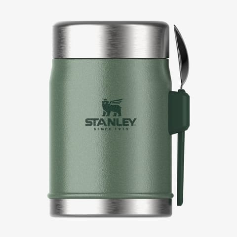 فلاسک غذای Stanley The Legendary Food Jar + Spork 0.4L بژ سبز یونیسکس