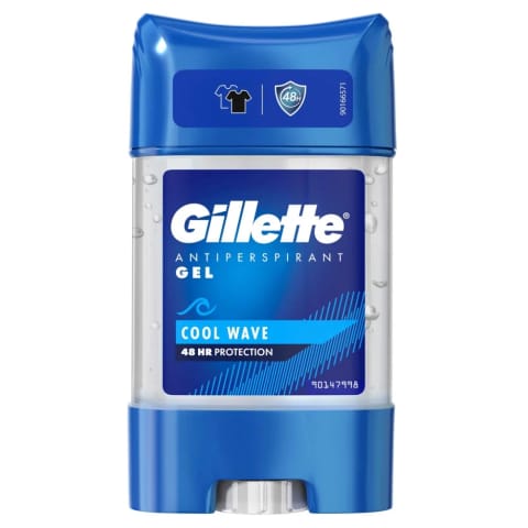 Gillette Clear Jel Cool Wave آنتیپرسpirant مردانه استیک دئودورانت 70 میلیلیتر