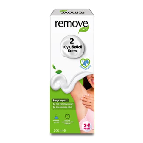 Remove Care کرم موبر موهای مقاوم ۲×۱۰۰ میلیلیتر