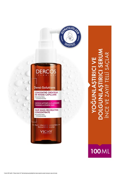 Vichy Dercos Densi-Solutions سرم مراقبت از مو برای موهای نازک و ضعیف 100 میلی‌لیتر