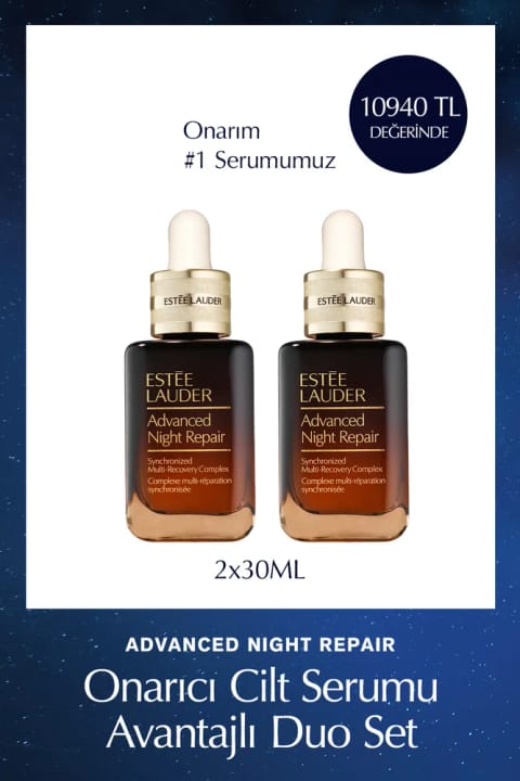 ست دو عددی سرم ترمیمکننده پوست Estee Lauder Advanced Night Repair