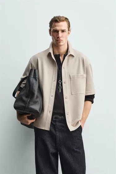 NON-IRON COMFORT OVERSHIRT