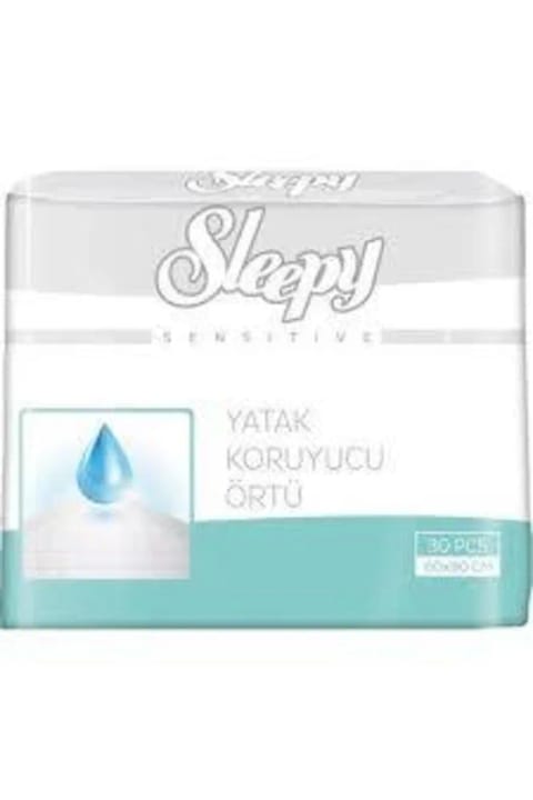 Sleepy پد بیاختیاری و محافظ تشک ۳۰ عددی ۶۰×۹۰ سانتیمتر