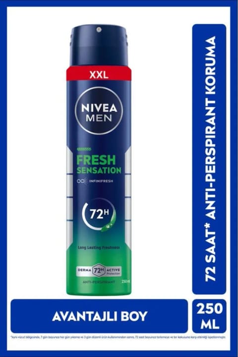 NIVEA MEN اسپری دئودورانت Fresh Sensation 250ml
