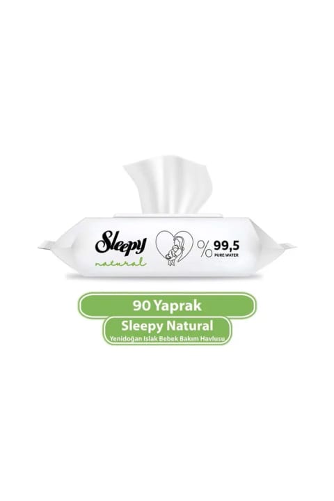 Sleepy Natural دستمال مرطوب نوزاد 90 عددی
