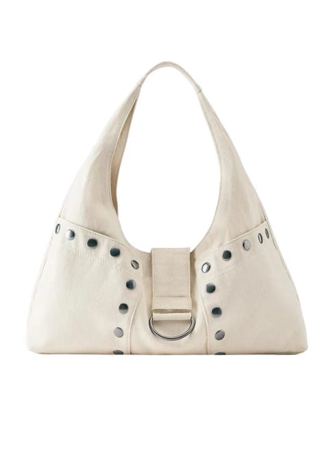 کیف دوشی با جزئیات منگنه Pull&Bear