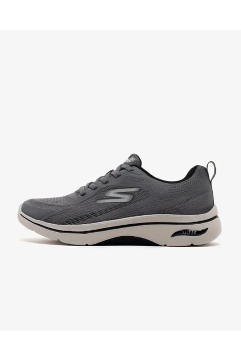 کفش پیادهروی مردانه SKECHERS GO WALK ARCH FIT 2.0-LEVY خاکستری 216816 CHAR