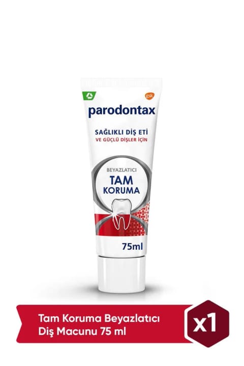 Parodontax خمیردندان محافظت کامل سفیدکننده ۷۵ میلی‌لیتر