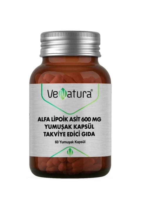 VeNatura Alfa Lipoik 600 mg 60 Softgel کپسول