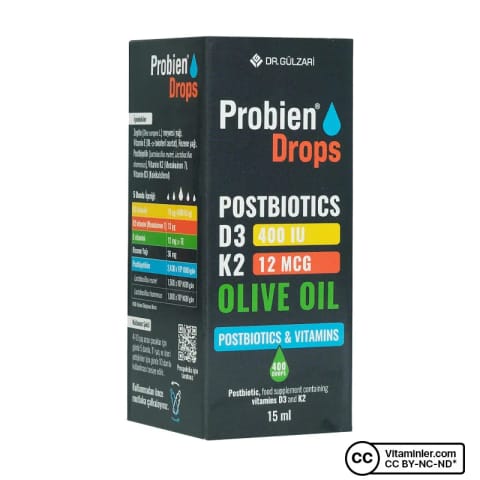 قطره Probien Drops پست‌بیوتیک و کمپلکس ویتامین ۱۵ میلی‌لیتر