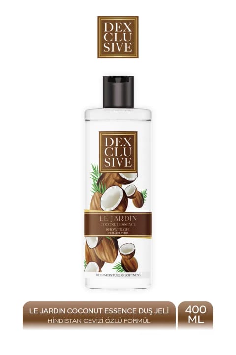 DEXCLUSIVE دوش ژل نارگیل 400 میلی‌لیتر