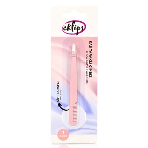 Eklips موچین ابرو با شانه