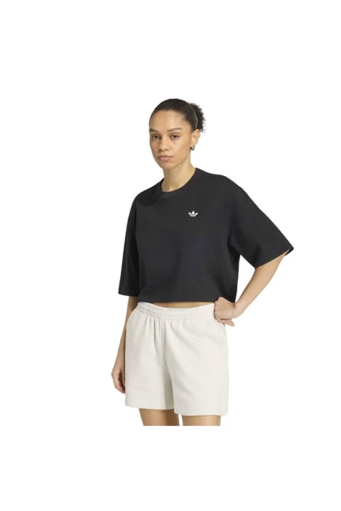 تی‌شرت کراپ زنانه adidas ESS CROP TEE KQ6692