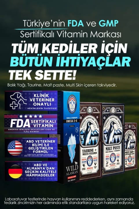 Jorgens Kennel ست مگا طبیعی و پریمیوم مخصوص همه گربه‌ها