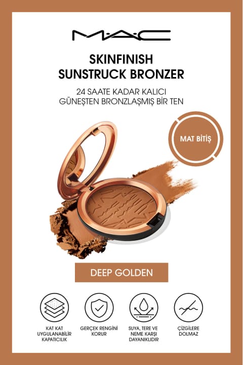 برنزر M.A.C Skinfinish Sunstruck - Matte Deep Golden