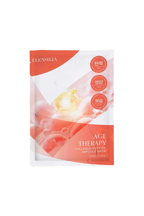 ELENSILIA ماسک کاغذی ضد پیری با کمپلکس Collagen و Peptide