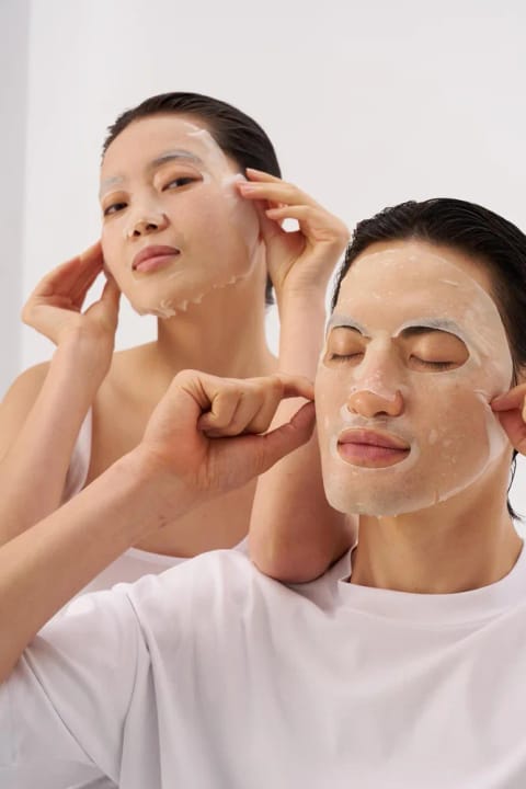 ماسک صورت انرژی‌بخش با چای سبز