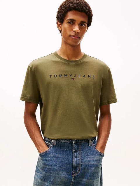 تیشرت TJM Regular Linear Logo مردانه