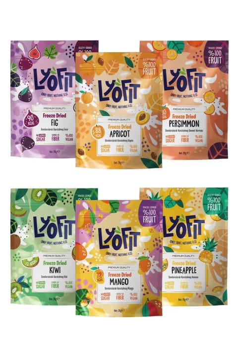 میان‌وعدهٔ خشک Lyofit Food Golden Harmony Mix
