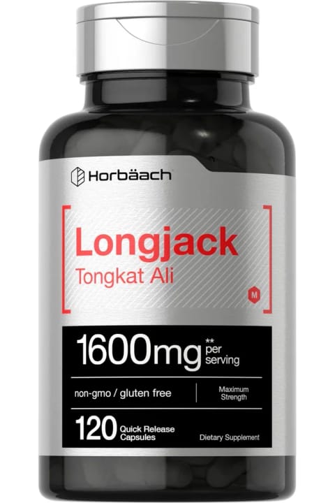مکمل Horbaach Longjack Tongkat Ali 1600mg | 120 کپسول