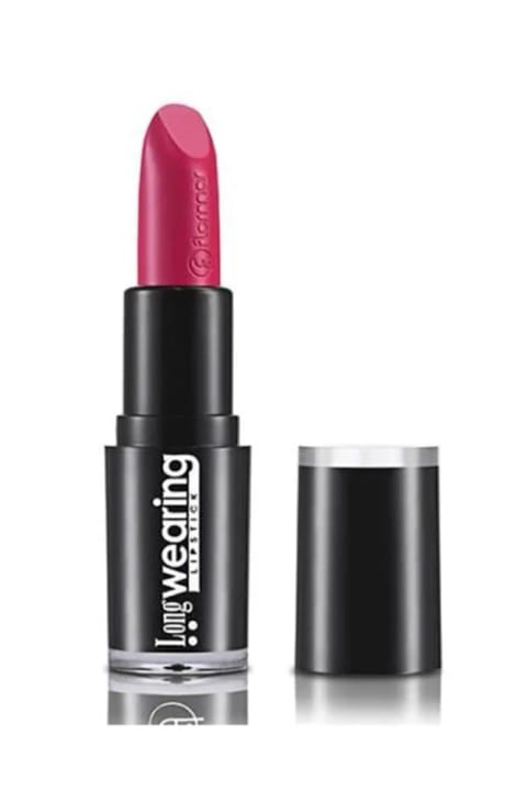 رژ لب براق فلورمایر - Long Wearing Lipstick - 035 Pinkish Crimson