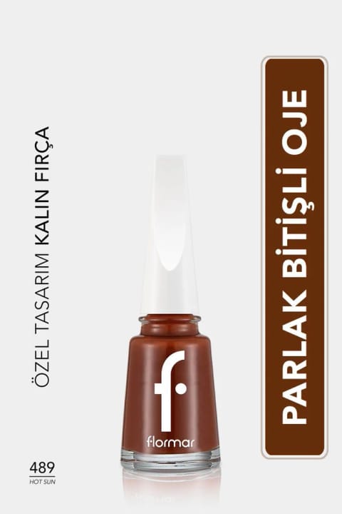 Flormar کلاسیک لاک ناخن با براقیت بالا و پیگمنت قوی - Nail Enamel - 537 Cake Wı...