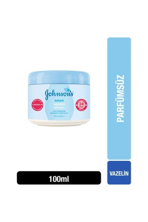 Johnson's Baby وازلین بدون عطر ۱۰۰ میلی‌لیتر