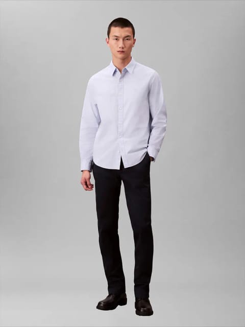 Calvin Klein شلوار اسلیم پنبهای کشسان مردانه