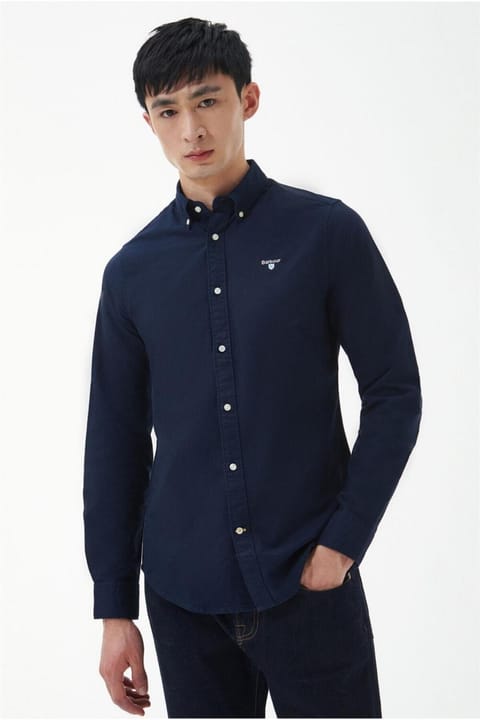پیراهن مردانه Barbour مدل Oxtown Tailored رنگ NY91 Navy