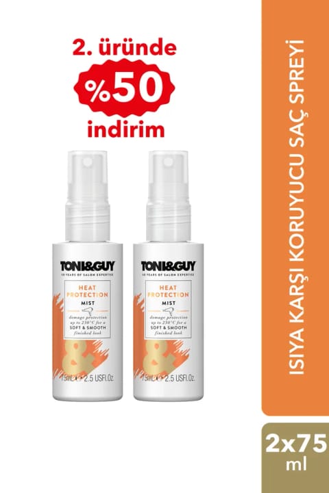 اسپری محافظ حرارت مو Toni&Guy 2x75 ml