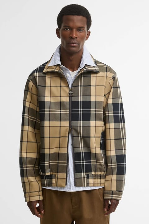 کت بومبر ضدآب Barbour طرح Tartan مدل BE52 Birchwood Dress Tartan