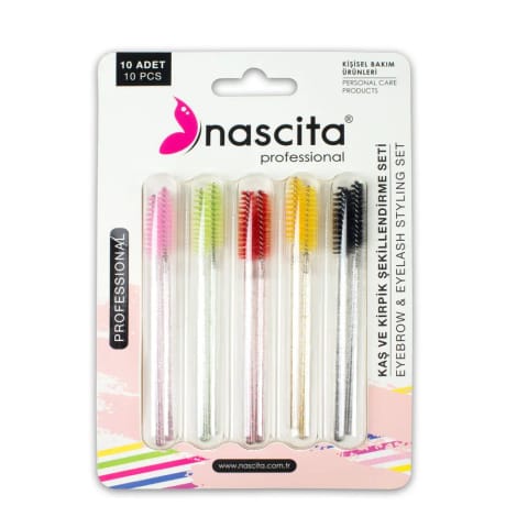 ست براش ریمل Nascita مدل Simli ۱۰ عددی NASEYEFR0005